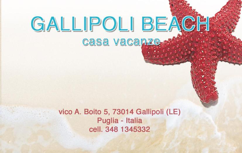 Gallipoli Beach Buitenkant foto